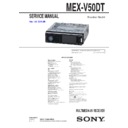 mex-v50dt service manual