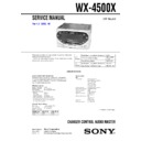wx-4500x service manual