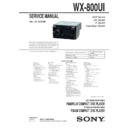 wx-800ui service manual