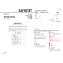 Sony XAV-601BT (serv.man2) Service Manual