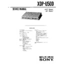 xdp-u50d, xr-u700rds, xr-u800rds (serv.man2) service manual