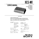 xes-m1 service manual