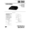 xm-2042 service manual