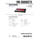 xm-d6000gtx service manual