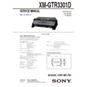 xm-gtr3301d service manual