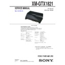 xm-gtx1821 service manual
