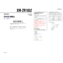 xm-zr1852 (serv.man2) service manual
