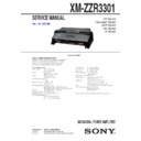xm-zzr3301 service manual