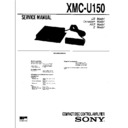 xmc-u150 service manual