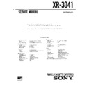 xr-3041 service manual