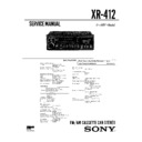 xr-412 service manual