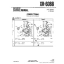 Sony XR-6088 (serv.man2) Service Manual