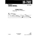 Sony XR-7302 (serv.man3) Service Manual