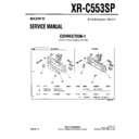 Sony XR-C553SP (serv.man2) Service Manual