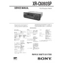 xr-c6093sp service manual