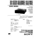 Sony XR-U550, XR-U550FP, XR-U550RDS, XR-U551FP, XR-U551RDS, XR-U660, XR-U660FP, XR-U660RDS, XR-U661FP, XR-U661RDS (serv.man2) Service Manual