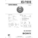 Sony XRS-C1200 (serv.man2) Service Manual
