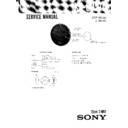 Sony XS-6051D Service Manual