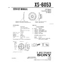 xs-6053 service manual