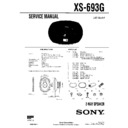 xs-693g service manual