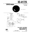 xs-a1725 service manual
