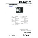 xs-aw81p5 service manual