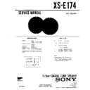 xs-e174 service manual