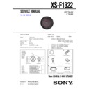 xs-f1322 service manual