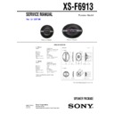 xs-f6913 service manual