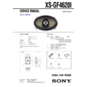 xs-gf4620i service manual