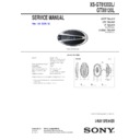 Sony XS-GT61202L Service Manual