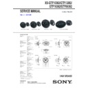 Sony XS-GTF10382 Service Manual