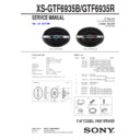 Sony XS-GTF6935B Service Manual