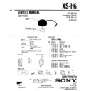 xs-h6 service manual