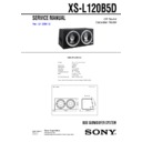 Sony XS-L120B5D Service Manual