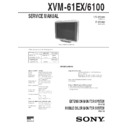 Sony XVM-6100, XVM-61EX Service Manual