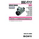 Sony DSC-F717 (serv.man3) Service Manual