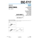 Sony DSC-F717 (serv.man5) Service Manual