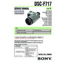 Sony DSC-F717 Service Manual