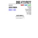 dsc-f77, dsc-fx77 (serv.man8) service manual