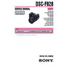 Sony DSC-F828 (serv.man3) Service Manual