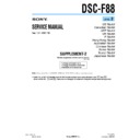 Sony DSC-F88 (serv.man7) Service Manual