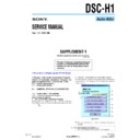 dsc-h1 (serv.man8) service manual