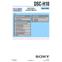 dsc-h10 (serv.man3) service manual