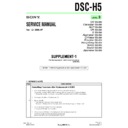 dsc-h5 (serv.man4) service manual