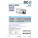 Sony DSC-L1 (serv.man13) Service Manual