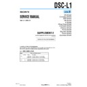 Sony DSC-L1 (serv.man6) Service Manual