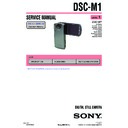 dsc-m1 (serv.man3) service manual