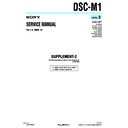 Sony DSC-M1 (serv.man6) Service Manual