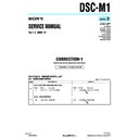 Sony DSC-M1 (serv.man9) Service Manual
